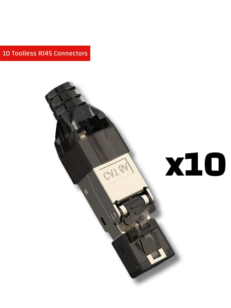 NOYAFA NF-8209 Pro Network Cable Toner & Probe Kit with Integrated Trace & Wire Mapping Receiver, Anti-interference Cable Locating, Cable Fault Testing, Length Testing, PoE, Port Flash, Crimp Testing for Network Installation & Maintenance