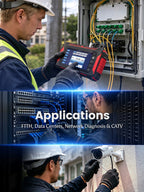 2026 New Noyafa NF-8607 All-in-One Fiber & Network Tester
