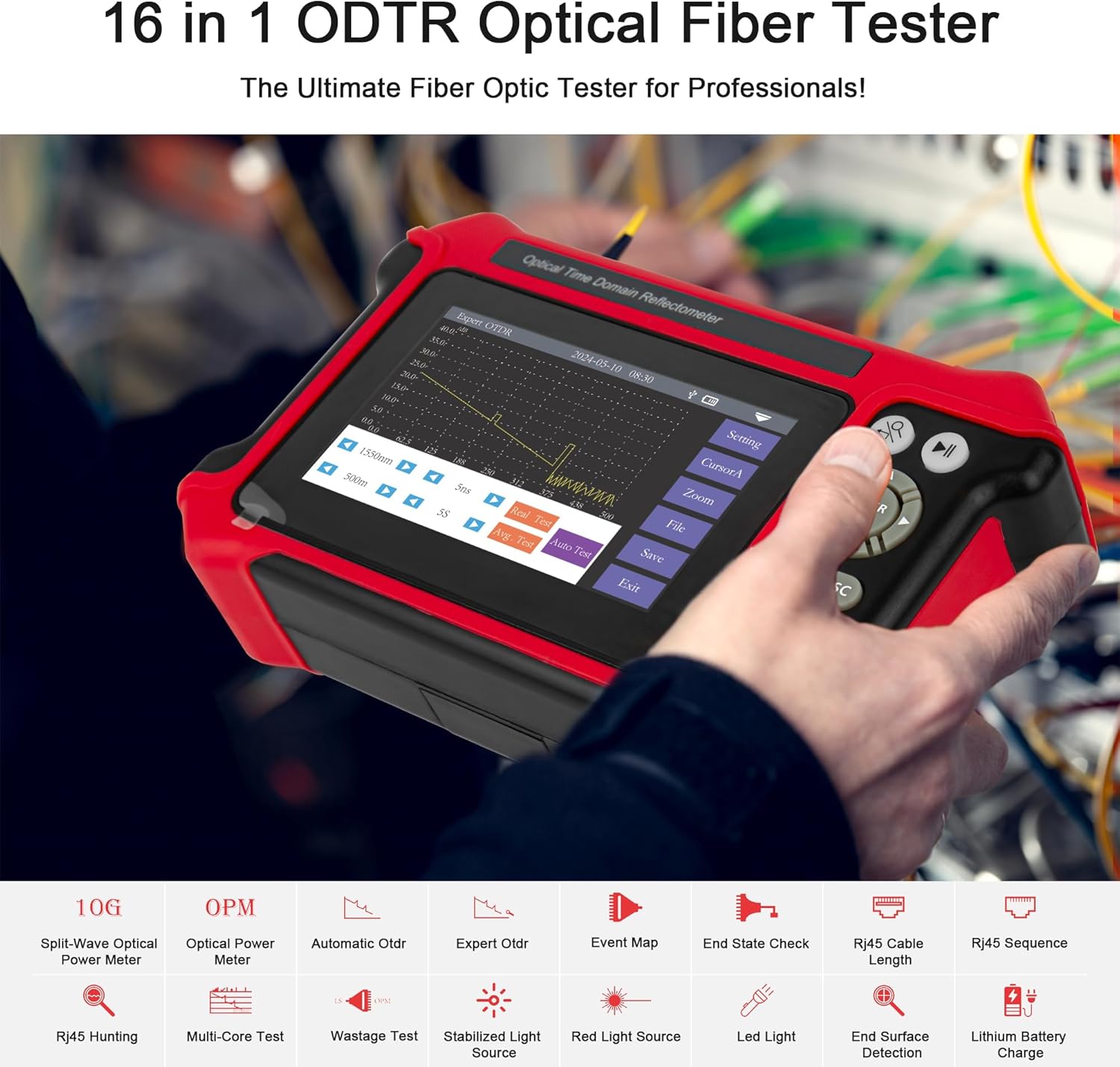 Noyafa NF-9816 Multi-Function OTDR Pro